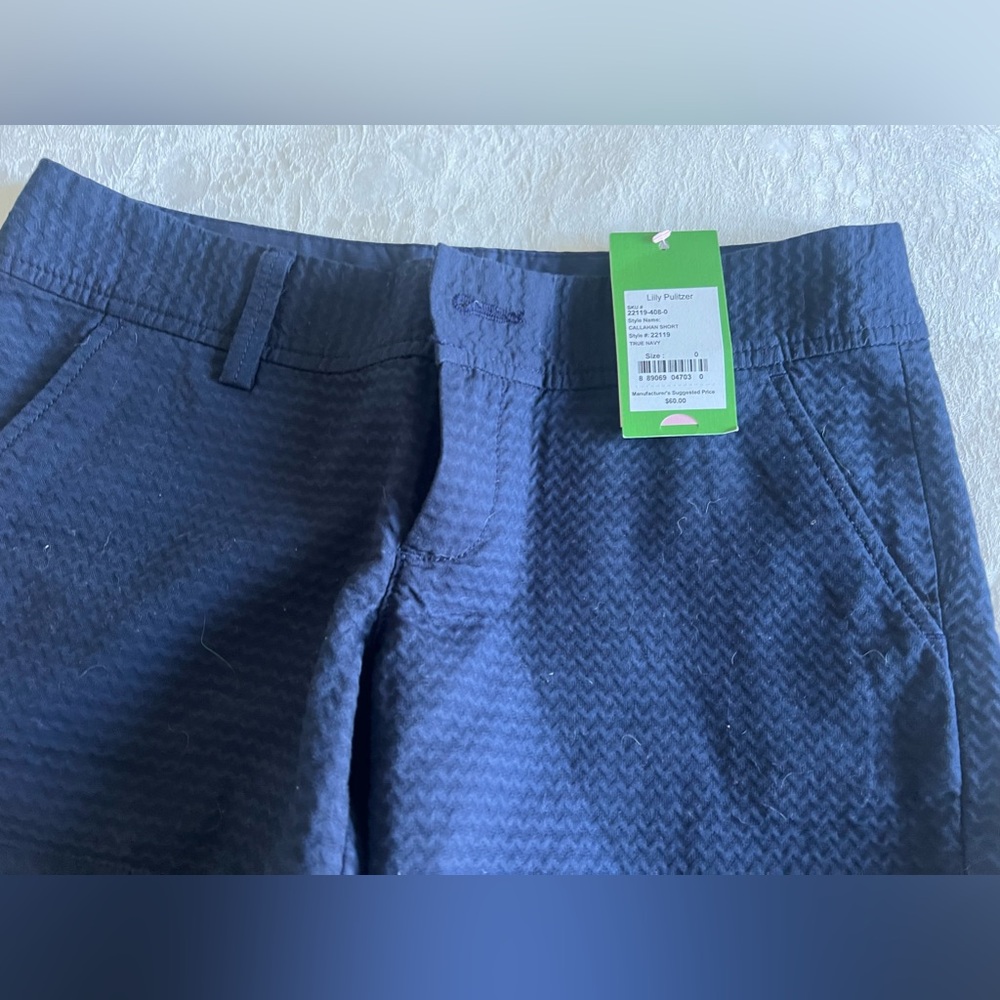 Lilly Pulitzer 5” Navy Shorts